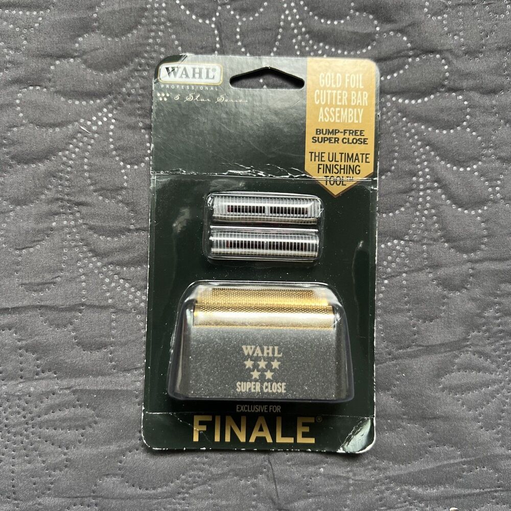 Wahl 7043 5 Star Series Finale Replacement Gold Foil & Cutter Bar Assembly NEW